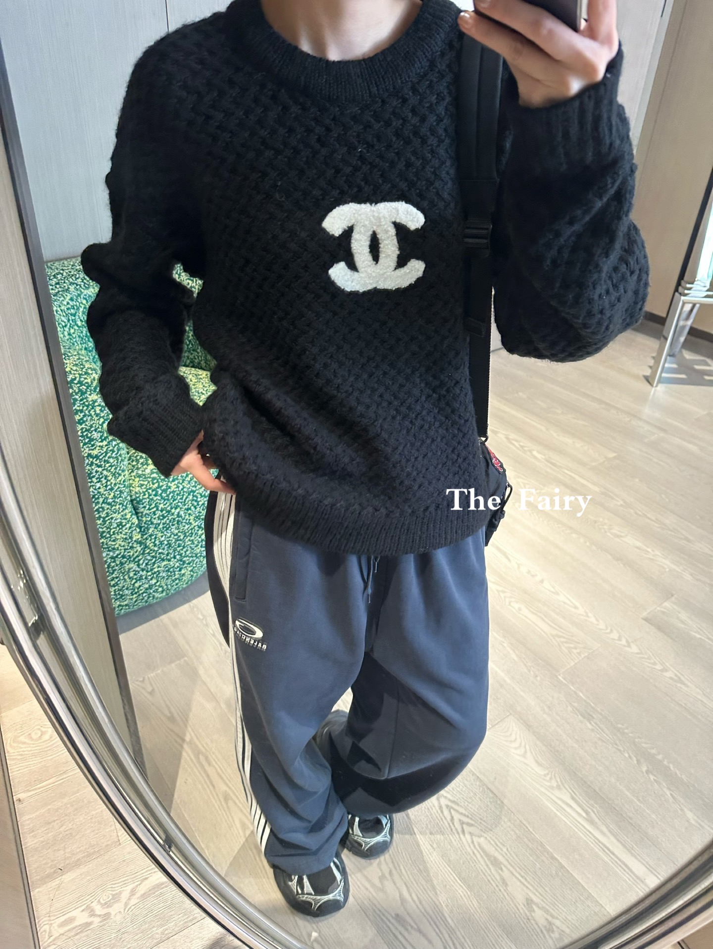 Chanel 샤넬 로고 라운드 니트 의류