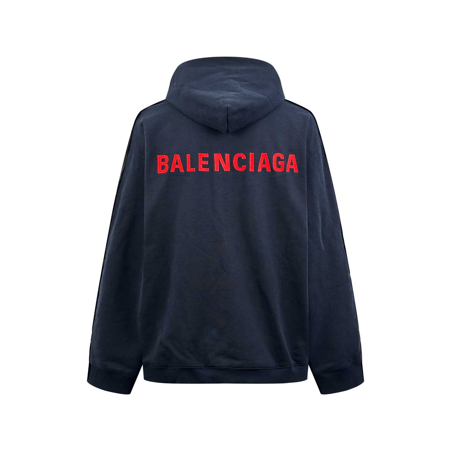 BALENCIAGA 발렌시아가 자수 후드 데님 재킷 자켓 의류