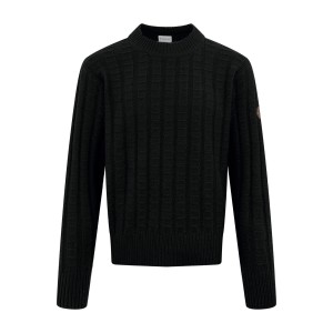 MONCLER 몽클레어 몽클레르 엠보스 위빙 로고 니트 의류