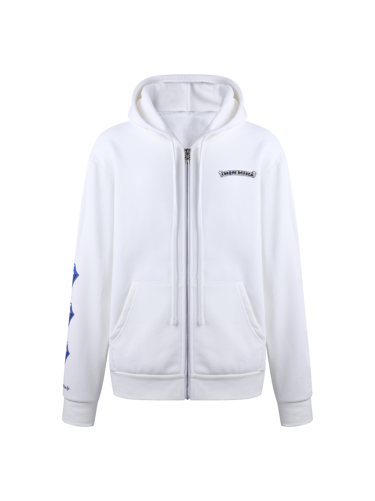 CHROME HEARTS CH 크롬하츠 프린트 후드 집업 재킷 의류