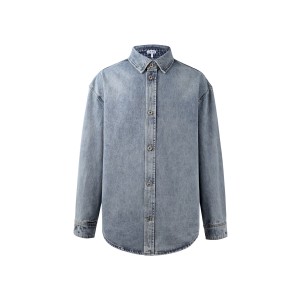 LOEWE 로에베 레이저 번아웃 데님 자켓 재킷 의류