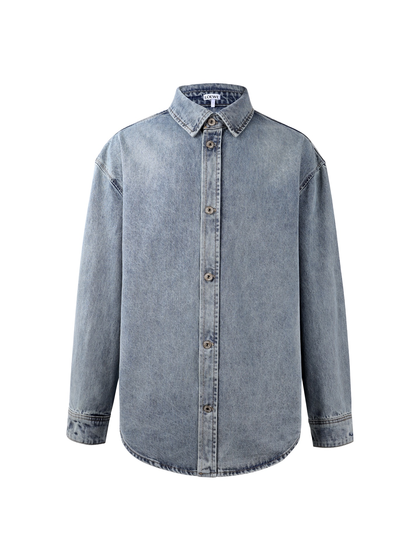 LOEWE 로에베 레이저 번아웃 데님 자켓 재킷 의류