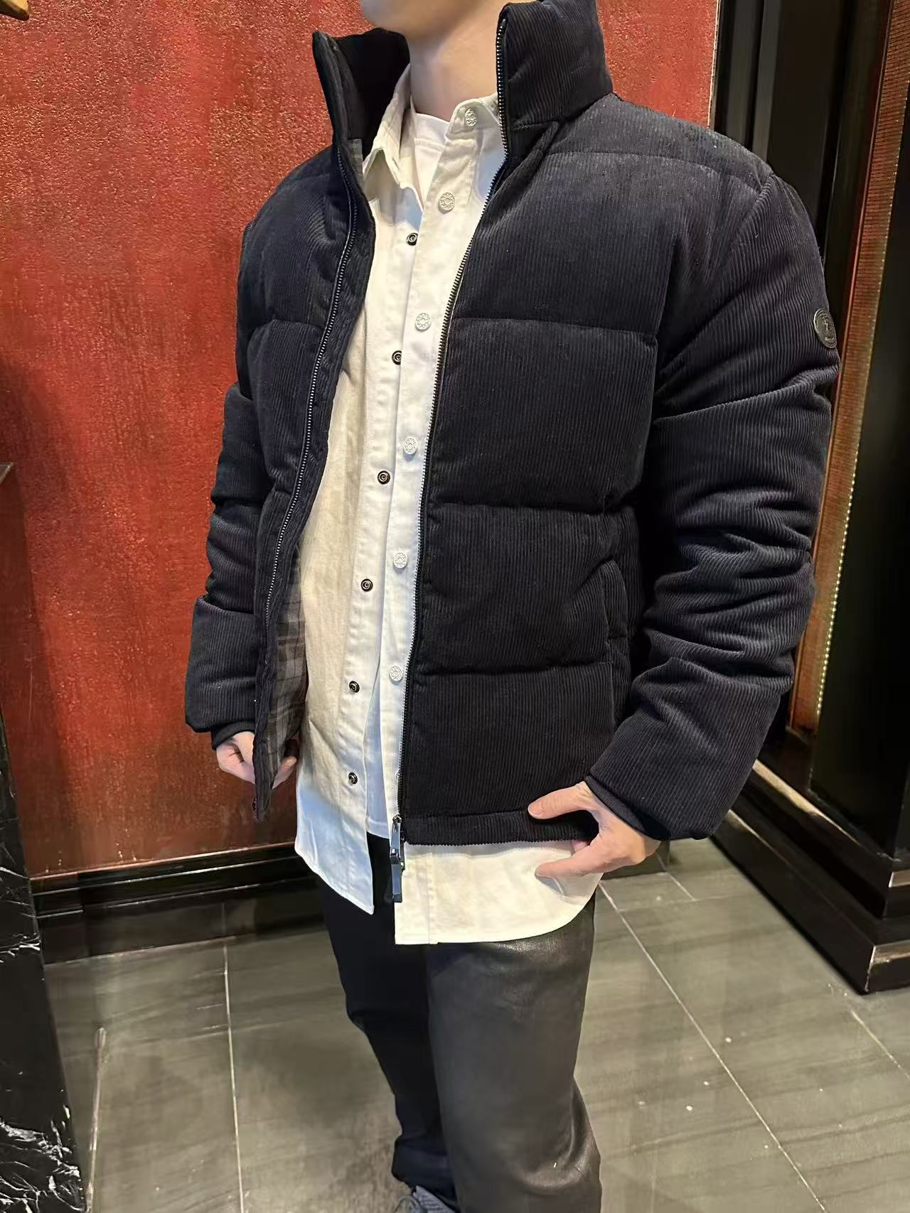 BURBERRY 버버리 코듀로이 다운 패딩 점퍼 재킷 의류