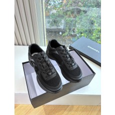 CHANEL 샤넬 섀무 콤비 플랫폼 스니커즈 신발