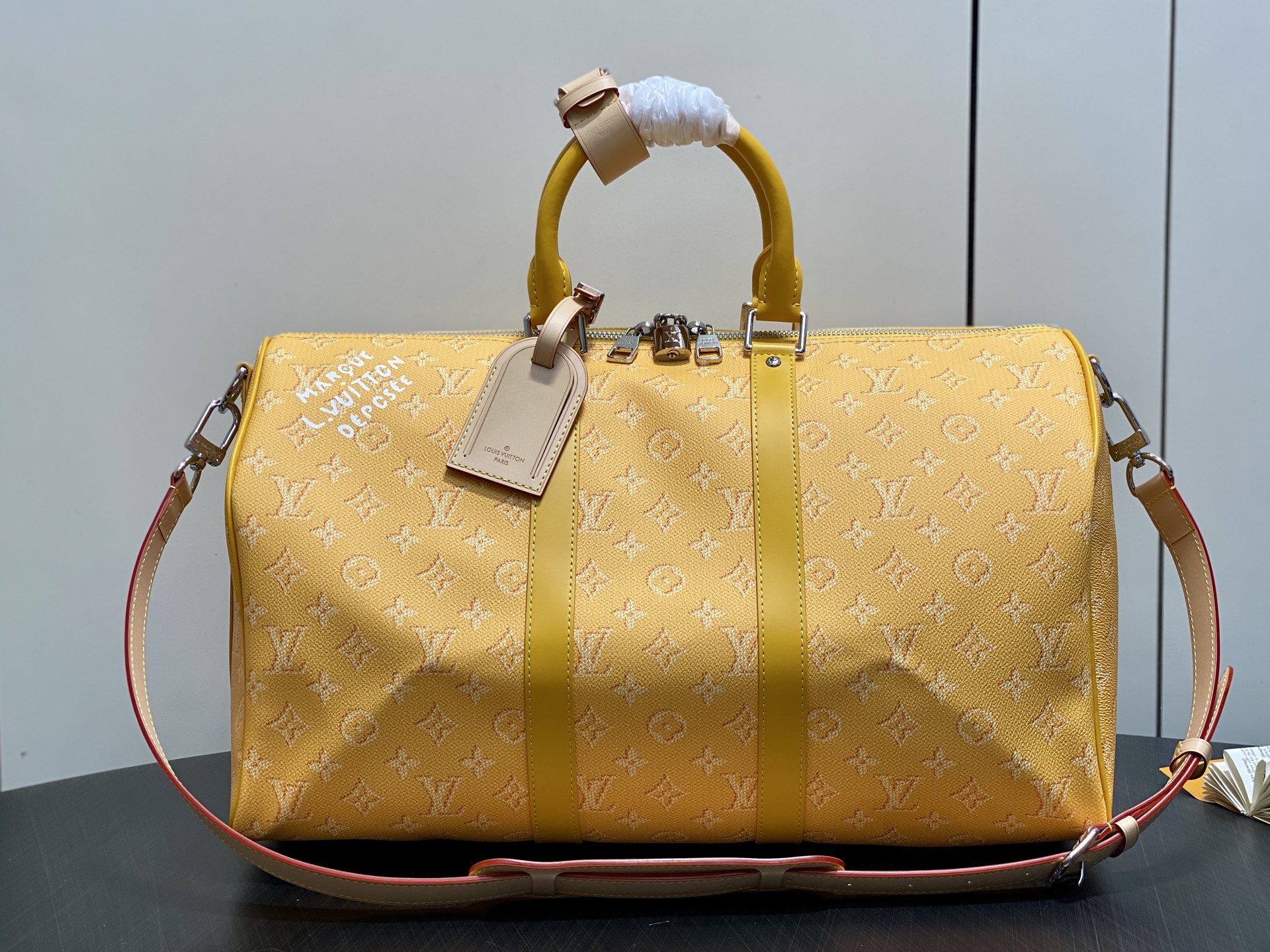 LV Keepall Bandoulière 45 루이비통 여행 가방 (모노그램 헤리티지)
