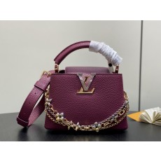 LV Capucines Mini Handbag (LV 루이비통 카퓌신 미니 핸드백 가방) - M27035 21cm