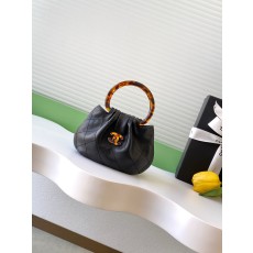 Chanel 26C Suede Tortoise Handle Bag (샤넬 26C 스웨이드 거북등무늬 핸들백 가방 스몰) - AS4981