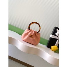 Chanel 26C Suede Tortoise Handle Bag (샤넬 26C 스웨이드 거북등무늬 핸들백 가방 스몰) - AS4981
