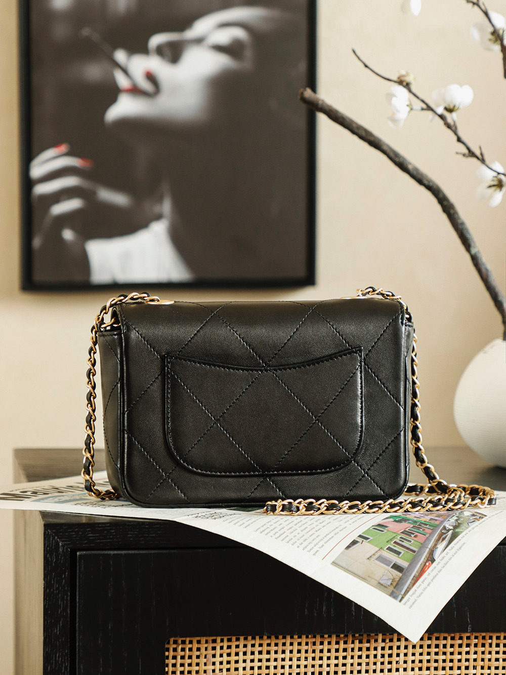 Chanel 25K Badge CF Bag (샤넬 25K 배지 클래식 플랩백) 숄더백 가방