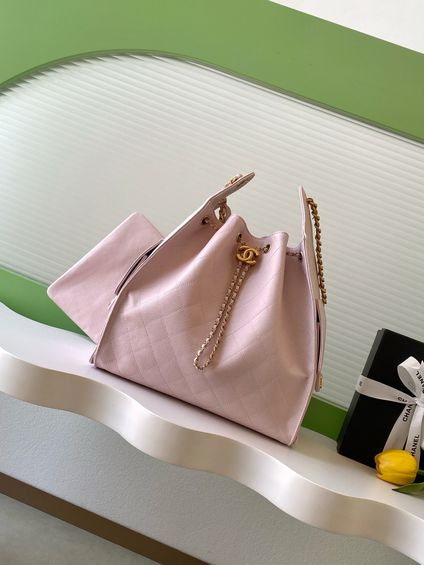Chanel 25 Bag Caviar Hobo (샤넬 25백 캐비어 호보백 가방) - AS5311 미디움