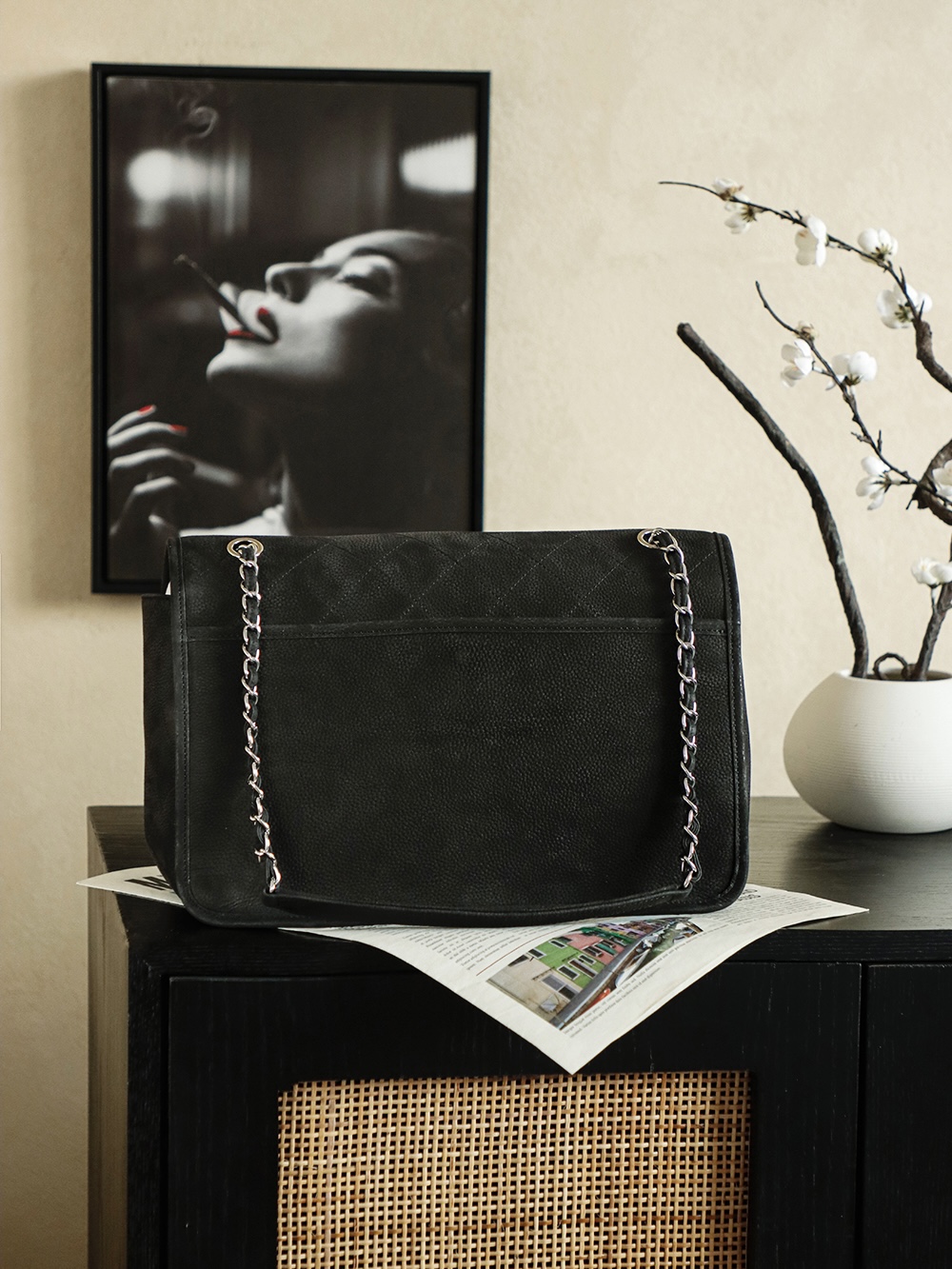 Chanel 샤넬 빈티지 에어포트백 (Airport Bag) 숄더백 가방