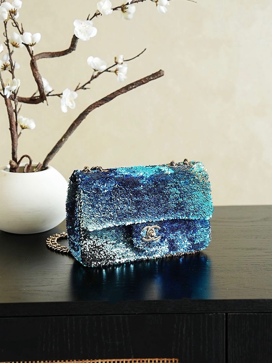 Chanel 샤넬 24P 시퀸 CF백 - 0888 숄더백 가방