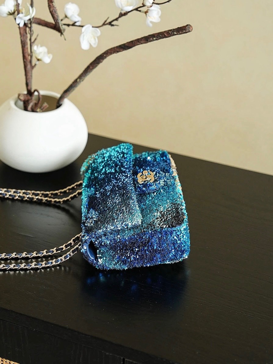 Chanel 샤넬 24P 시퀸 CF백 - 0888 숄더백 가방