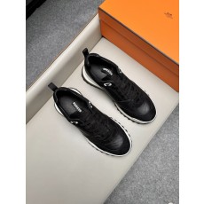 에르메스(Hermes) 리더(Leader) 남성 스니커즈 신발 - 1D02648