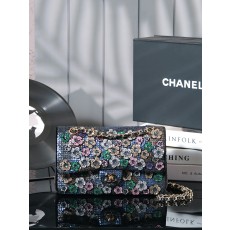 Chanel 25p 샤넬 메티에 다르(공방) 시퀸 더블 플랩 CF백 숄더백 가방