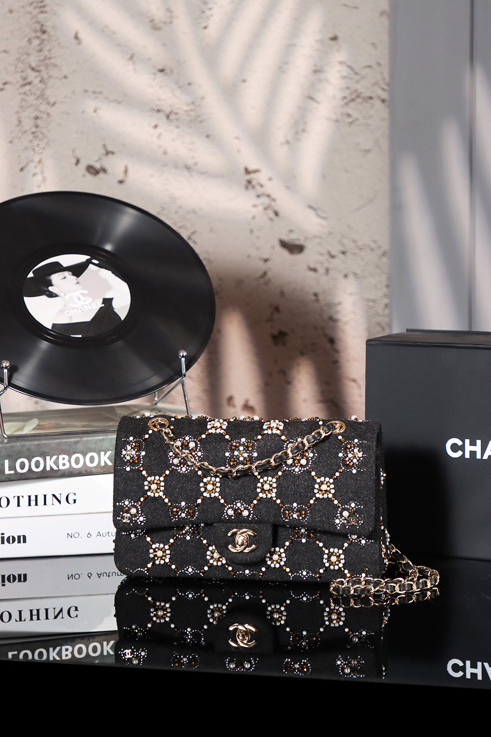 Chanel 샤넬 리미티드 핸드메이드 비즈 CF백 숄더백 가방