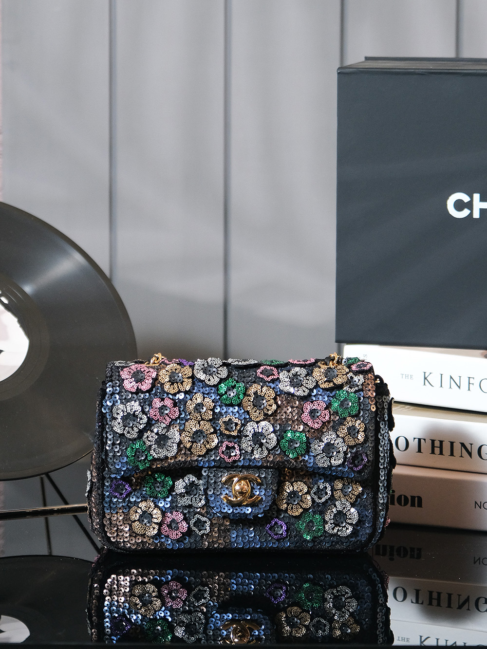 Chanel 25p 샤넬 메티에 다르(공방) 시퀸 CF백 숄더백 가방