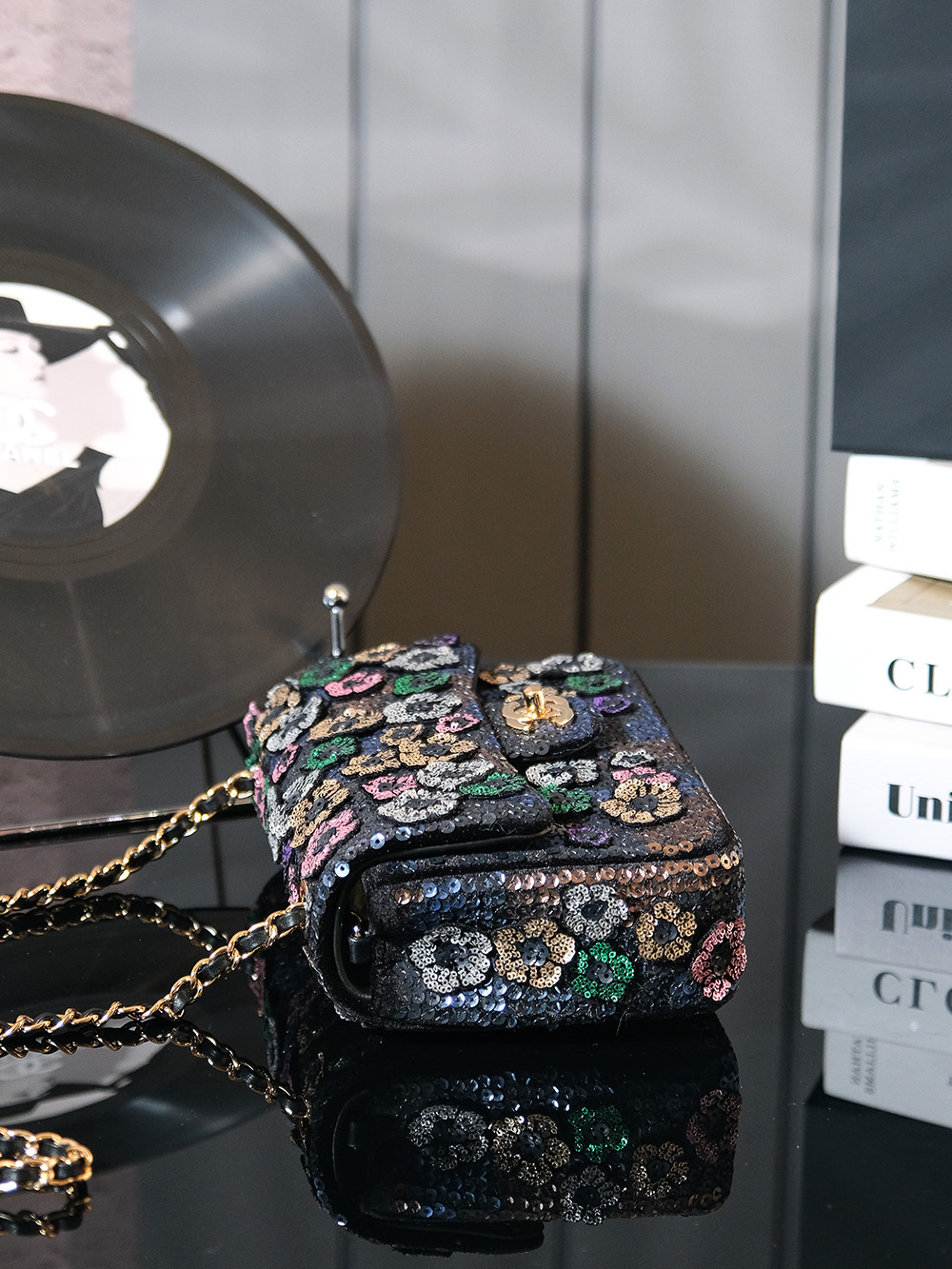 Chanel 25p 샤넬 메티에 다르(공방) 시퀸 CF백 숄더백 가방