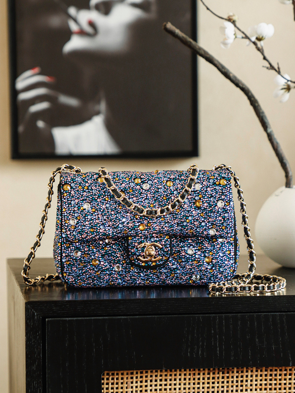 Chanel 26c 샤넬 다이아몬드(Full-Stone) CF백 숄더백 가방
