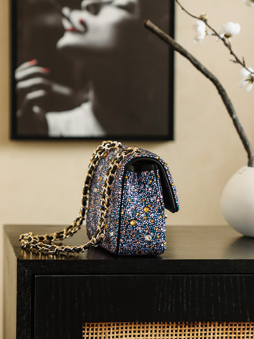 Chanel 26c 샤넬 다이아몬드(Full-Stone) CF백 숄더백 가방