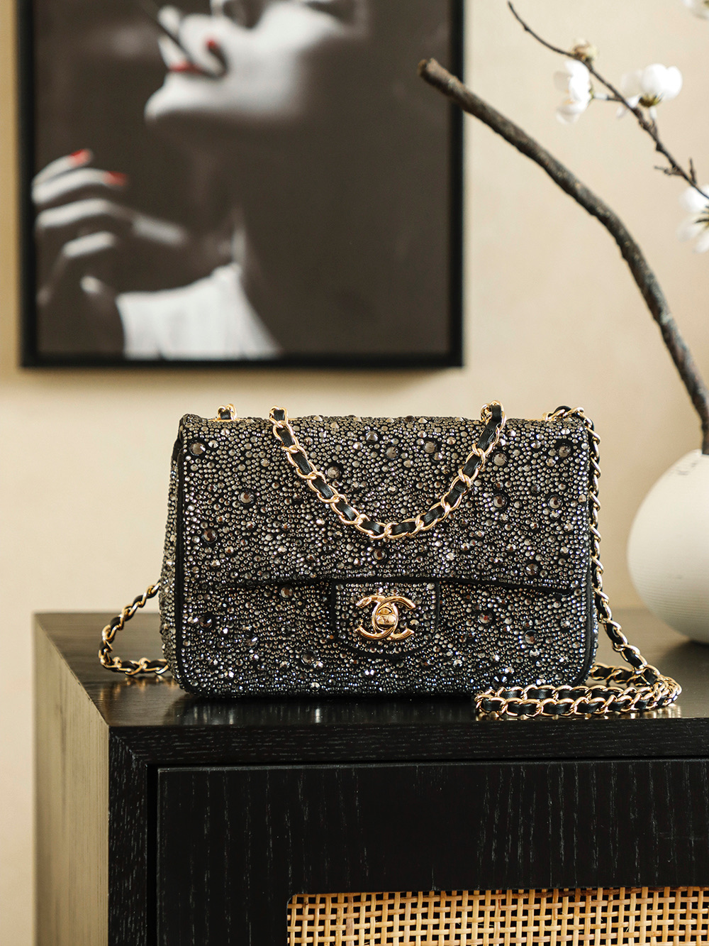 Chanel 26c 샤넬 다이아몬드(Full-Stone) CF백 숄더백 가방