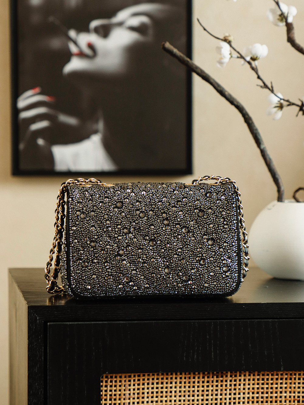 Chanel 26c 샤넬 다이아몬드(Full-Stone) CF백 숄더백 가방