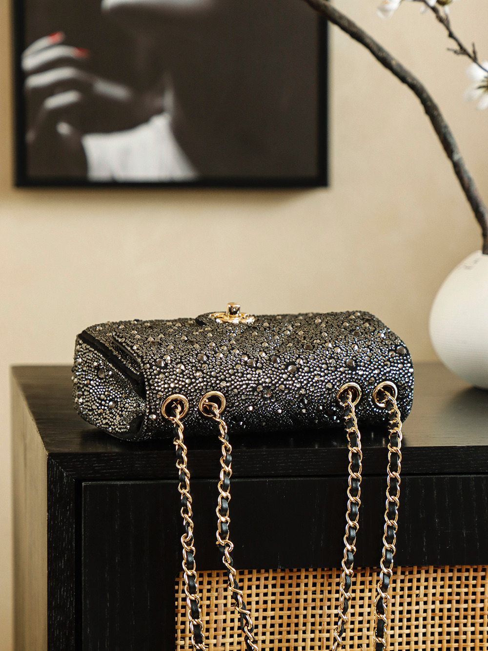 Chanel 26c 샤넬 다이아몬드(Full-Stone) CF백 숄더백 가방