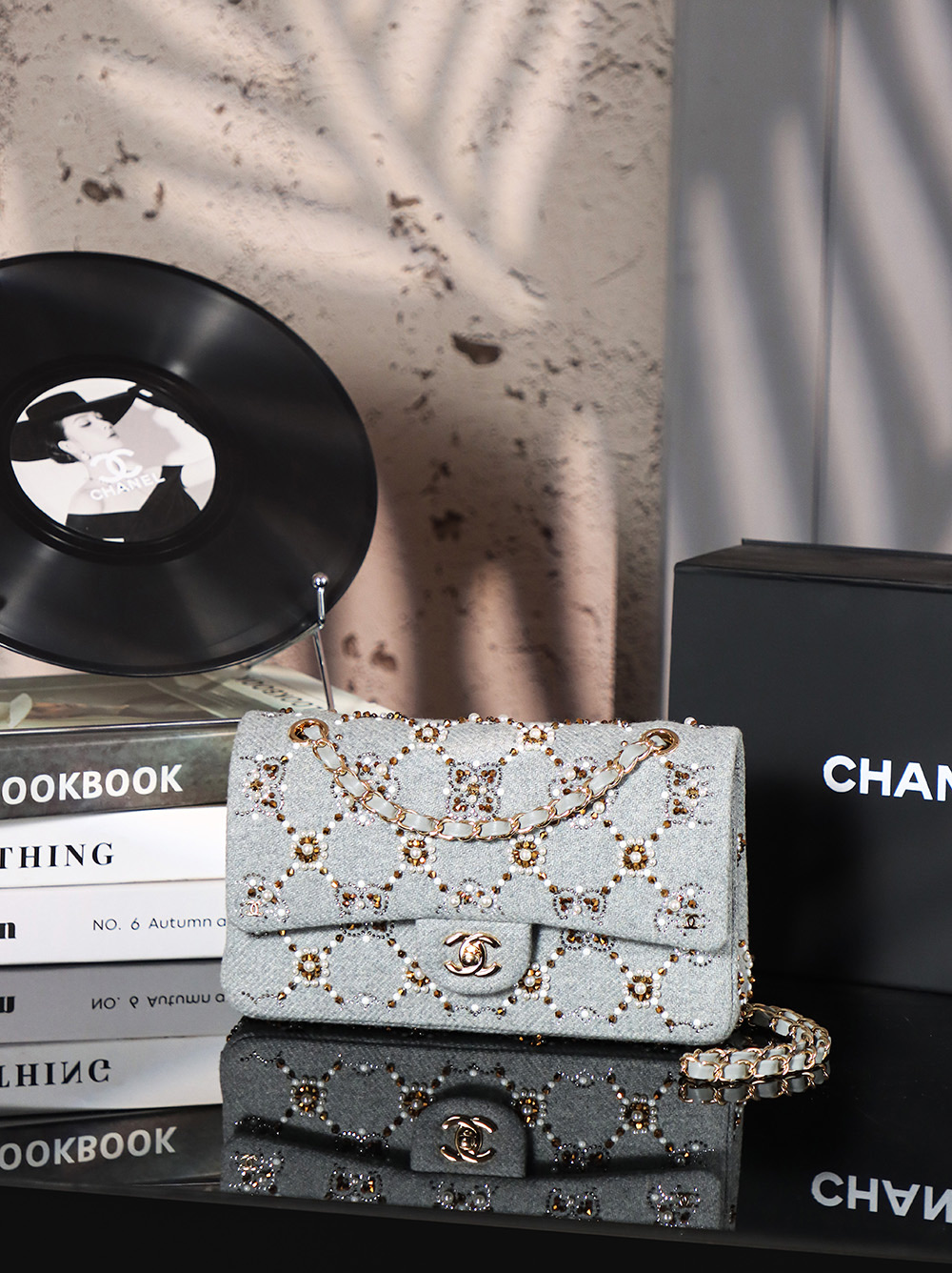 Chanel 샤넬 리미티드 핸드메이드 비즈 CF백 숄더백 가방