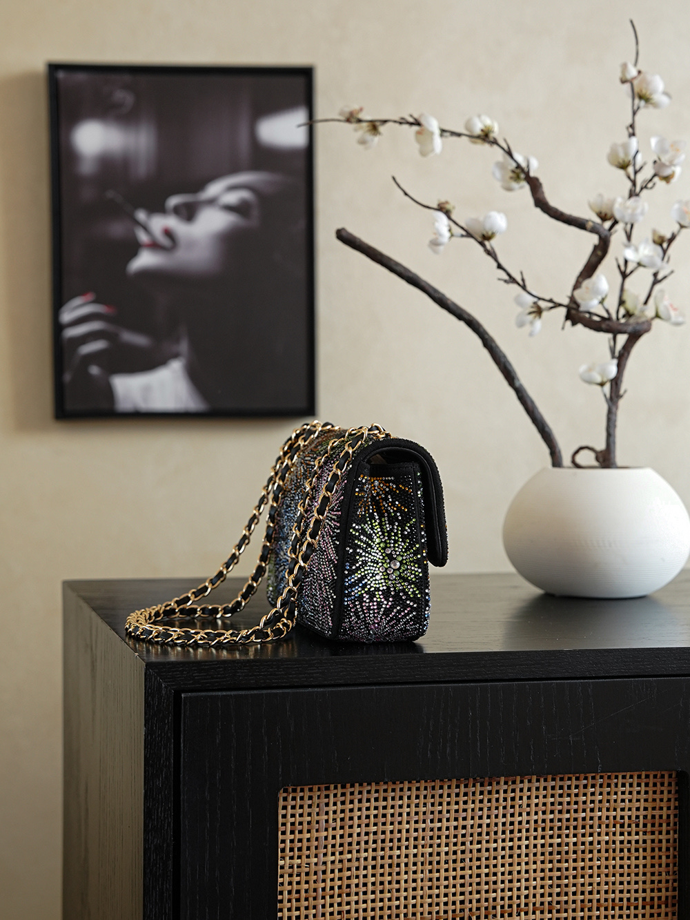 Chanel 25N 샤넬 크리스털 스파클링(Fireworks) CF백 숄더백 가방