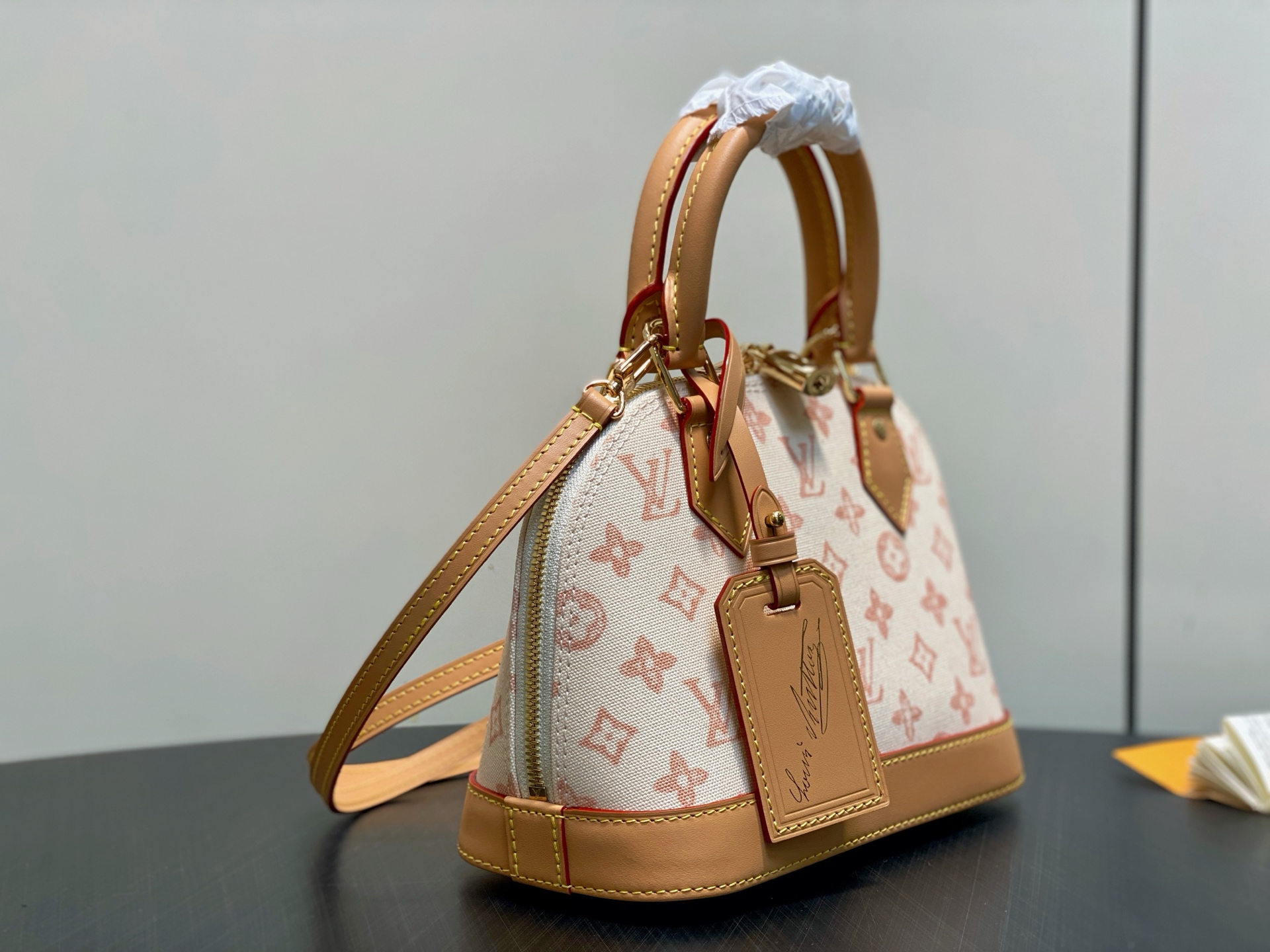 Louis Vuitton x Grace Coddington LV 루이비통 알마(Alma) BB 미우그램 토트백 숄더백 가방 M27525