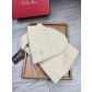 Loro Piana 로로피아나 울 & 토끼털 모자·목도리 세트