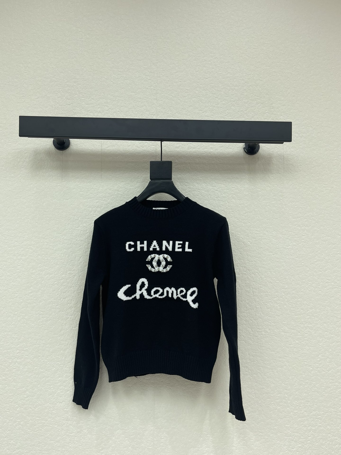 Chanel 샤넬 레터링 자카드 쥬얼 니트 의류