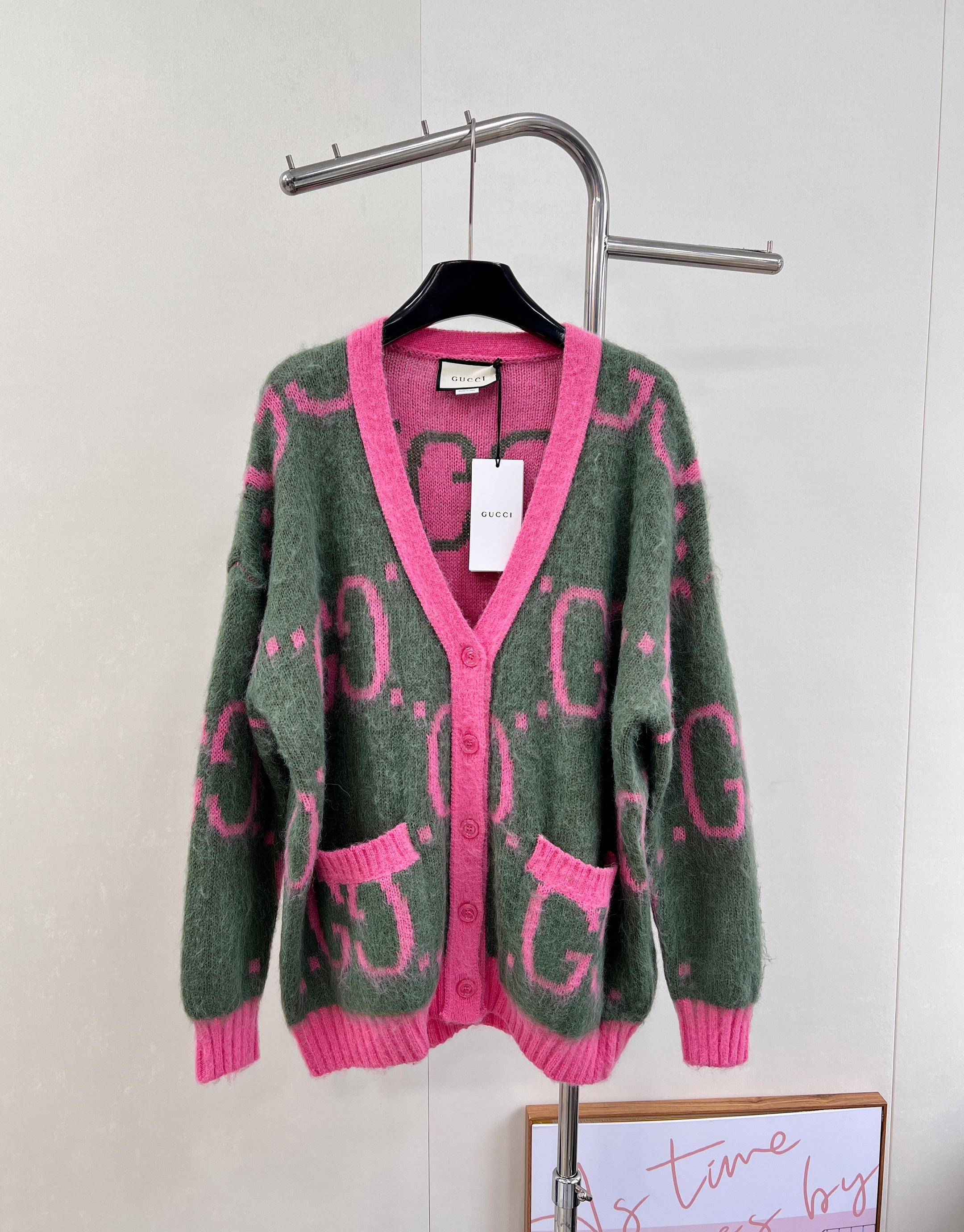 Gucci 구찌 리버시블 모헤어 가디건 의류