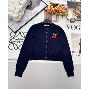 Valentino 발렌티노 입체 체리 니트 가디건 의류