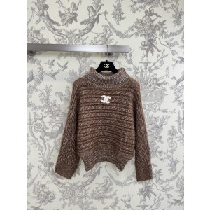 Chanel 샤넬 하이넥 캐러멜 니트 의류