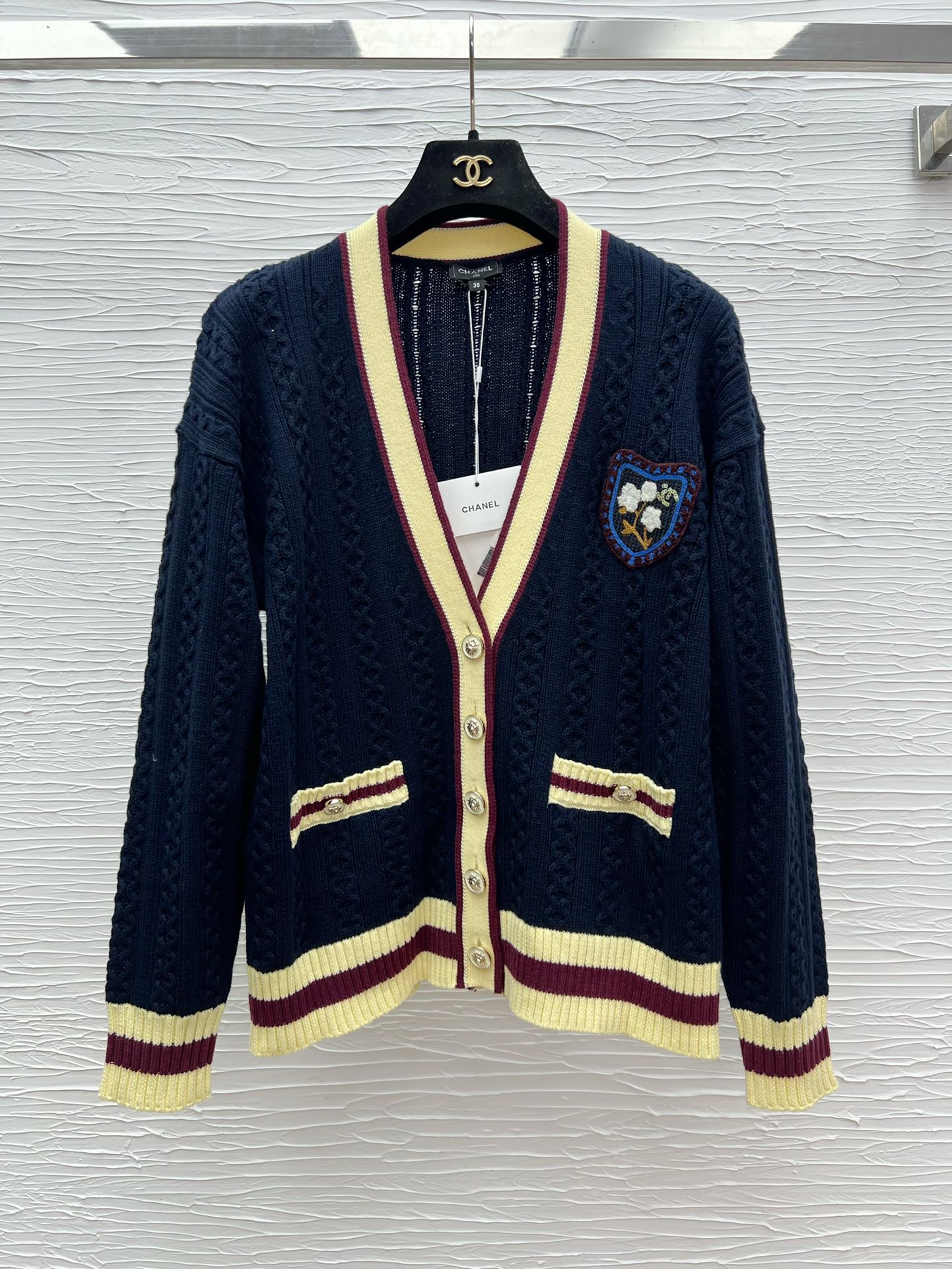 Chanel 샤넬 26C 아메리칸 프레피 가디건 의류