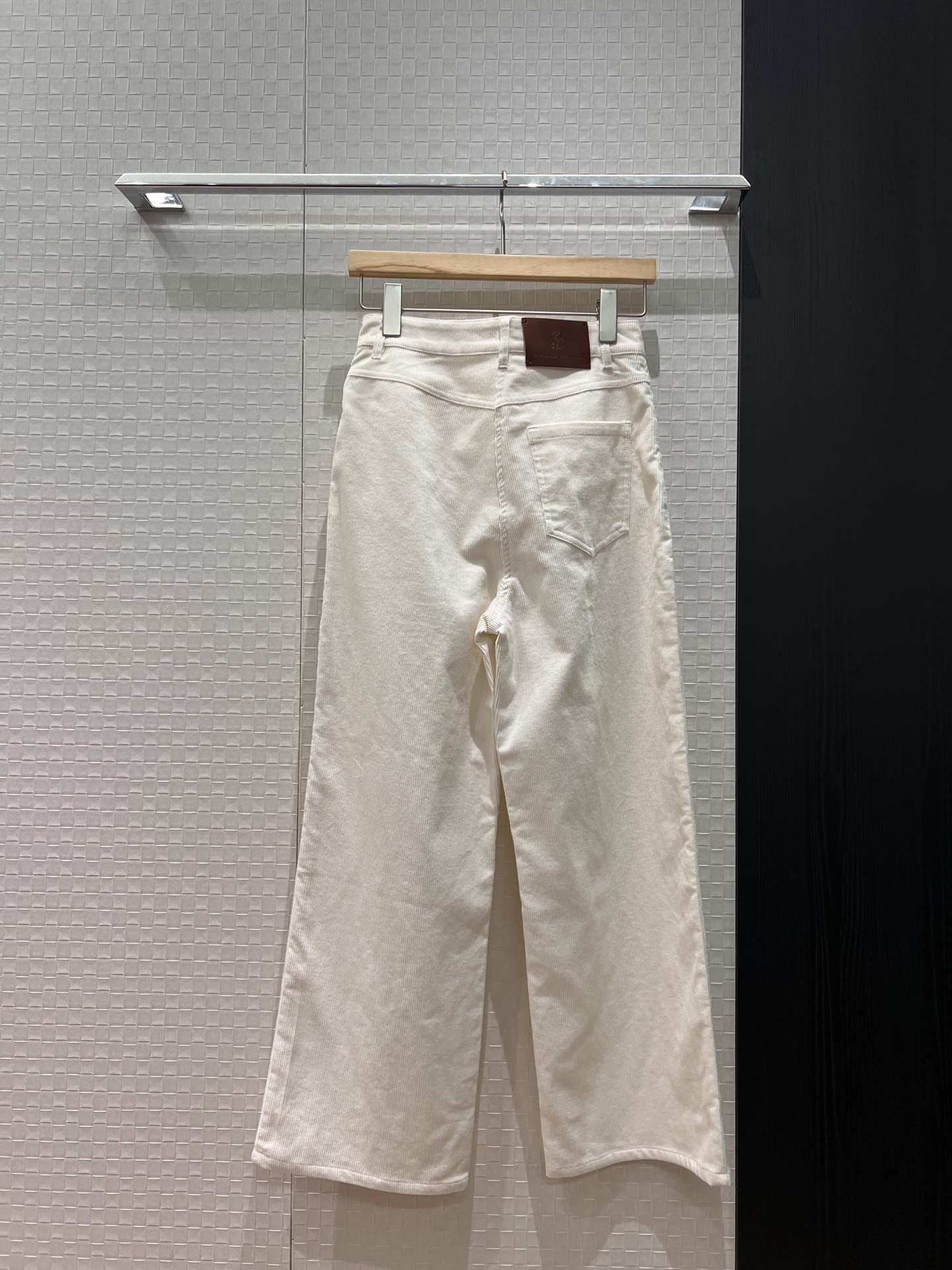 brunello cucinelli BC 브루넬로 쿠치넬리 싱글 코듀로이 직통 와이드 팬츠 바지 의류