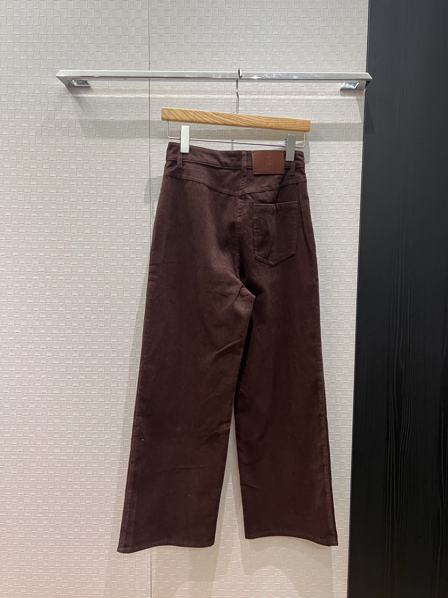 brunello cucinelli BC 브루넬로 쿠치넬리 싱글 코듀로이 직통 와이드 팬츠 바지 의류