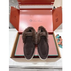 Loro Piana 로로 피아나 LP 클래식 하이탑 레빗퍼 로퍼 신발