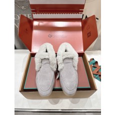 Loro Piana 로로 피아나 LP 클래식 하이탑 레빗퍼 로퍼 신발