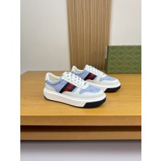 구찌(GUCCI) 나파 가죽 & 시그니처 웹(Web) 스니커즈 (프리미엄) 신발