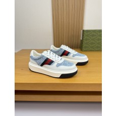 구찌(GUCCI) 나파 가죽 & 시그니처 웹(Web) 스니커즈 (프리미엄) 신발