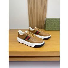 구찌(GUCCI) 나파 레더 시그니처 웹 스니커즈 (프리미엄) 신발