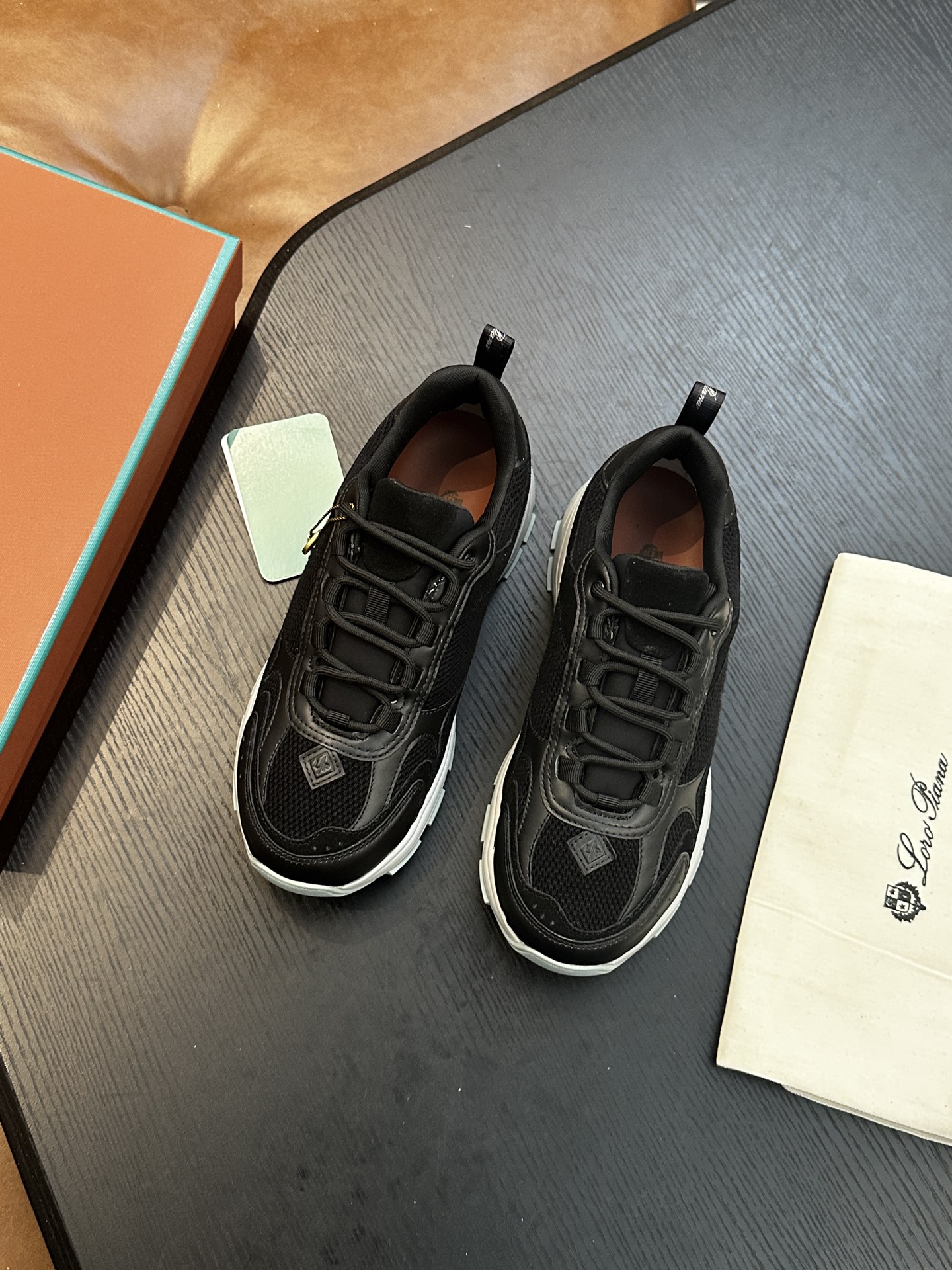 Loro Piana 로로 피아나(LP) Cairn Walk 남성 스니커즈 (하이 퀄리티) 신발