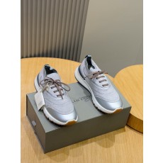 brunello cucinelli BC 브루넬로 쿠치넬리 남성 플라이니트 런닝화 스니커즈 신발