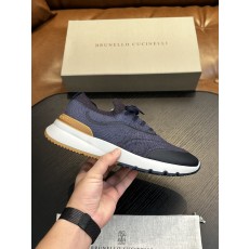 brunello cucinelli BC 브루넬로 쿠치넬리 코튼 니트 스니커즈 (Top Quality) 신발