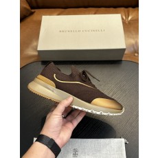 brunello cucinelli BC 브루넬로 쿠치넬리 코튼 니트 스니커즈 (Top Quality) 신발