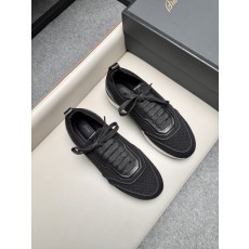 브리오니(Brioni) 캐시미어 울 블렌드 스니커즈 신발