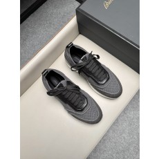 브리오니(Brioni) 캐시미어 울 블렌드 스니커즈 신발