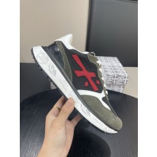 프레미아타(PREMIATA) 프리미엄 믹스 레더 스니커즈 신발